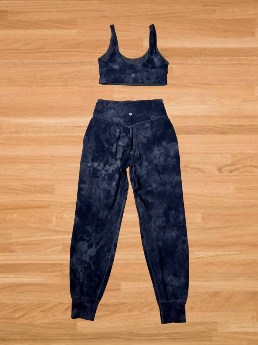 lululemon Align Diamond Dye Jogger & Reversible Bra Set Size 6